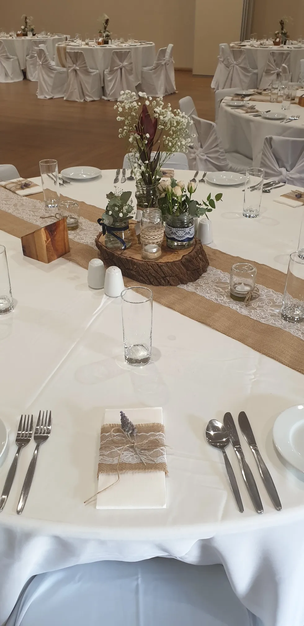 Function room set up