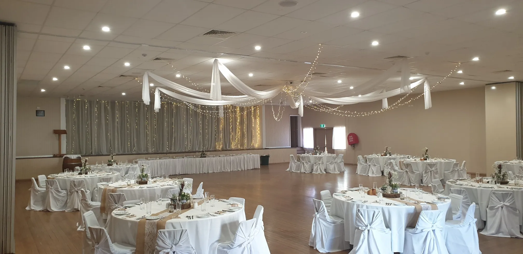 Function room set up