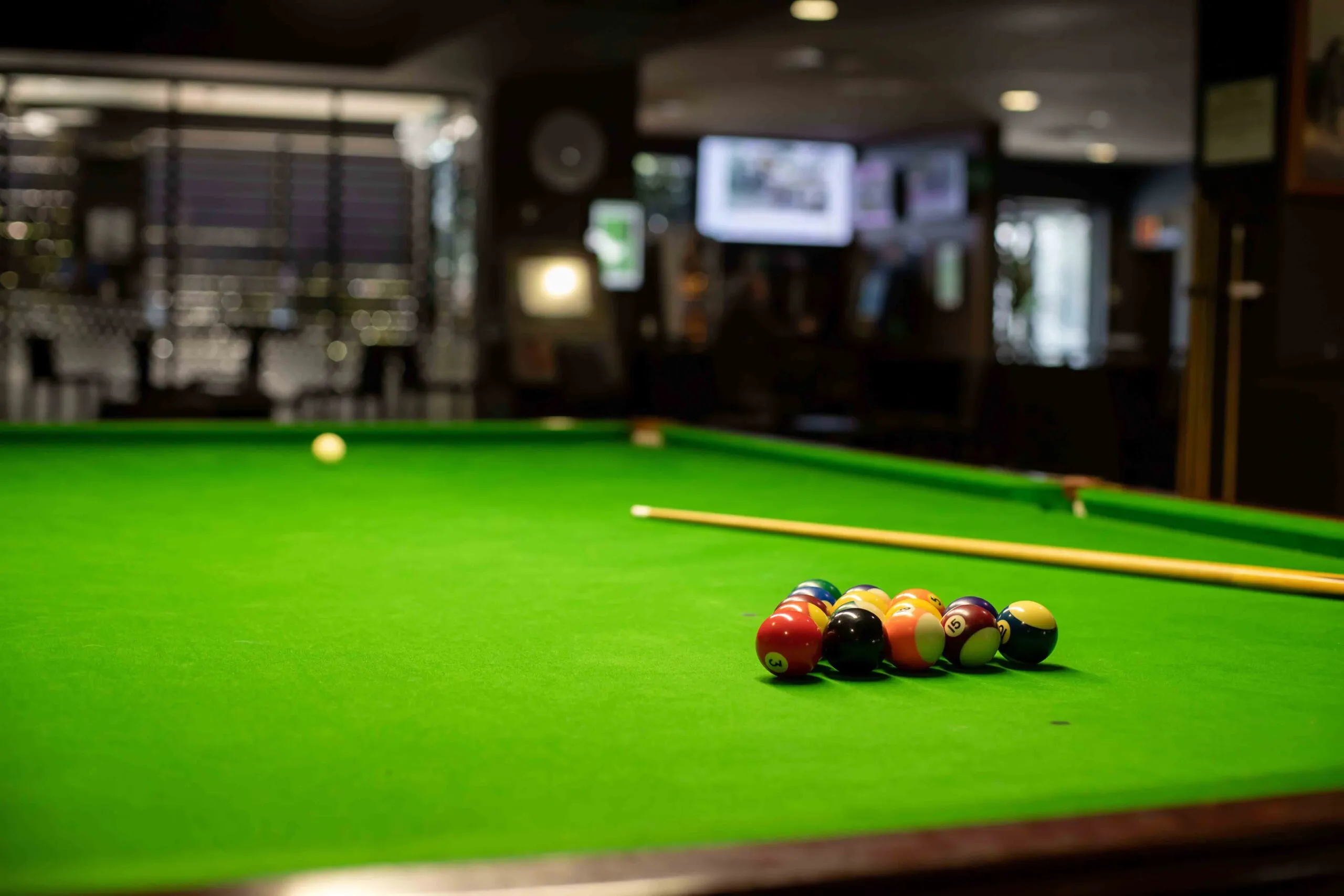 Inside the club